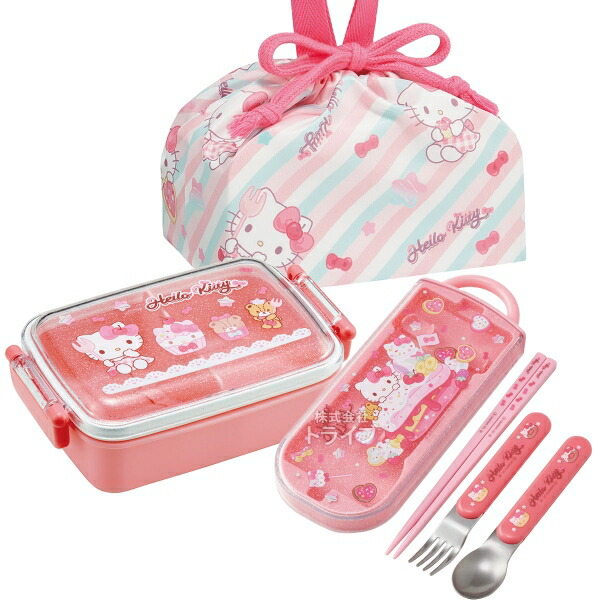 楽天市場】ハローキティ 26 お弁当箱 中子付 360ml 箸＆箸箱