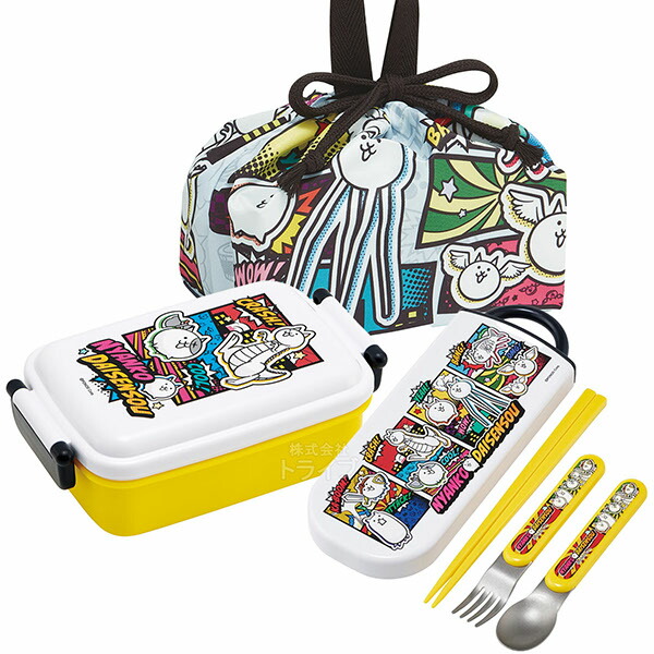 楽天市場】SK【にゃんこ大戦争 ランチ 6点 セット 日本製 023】食事