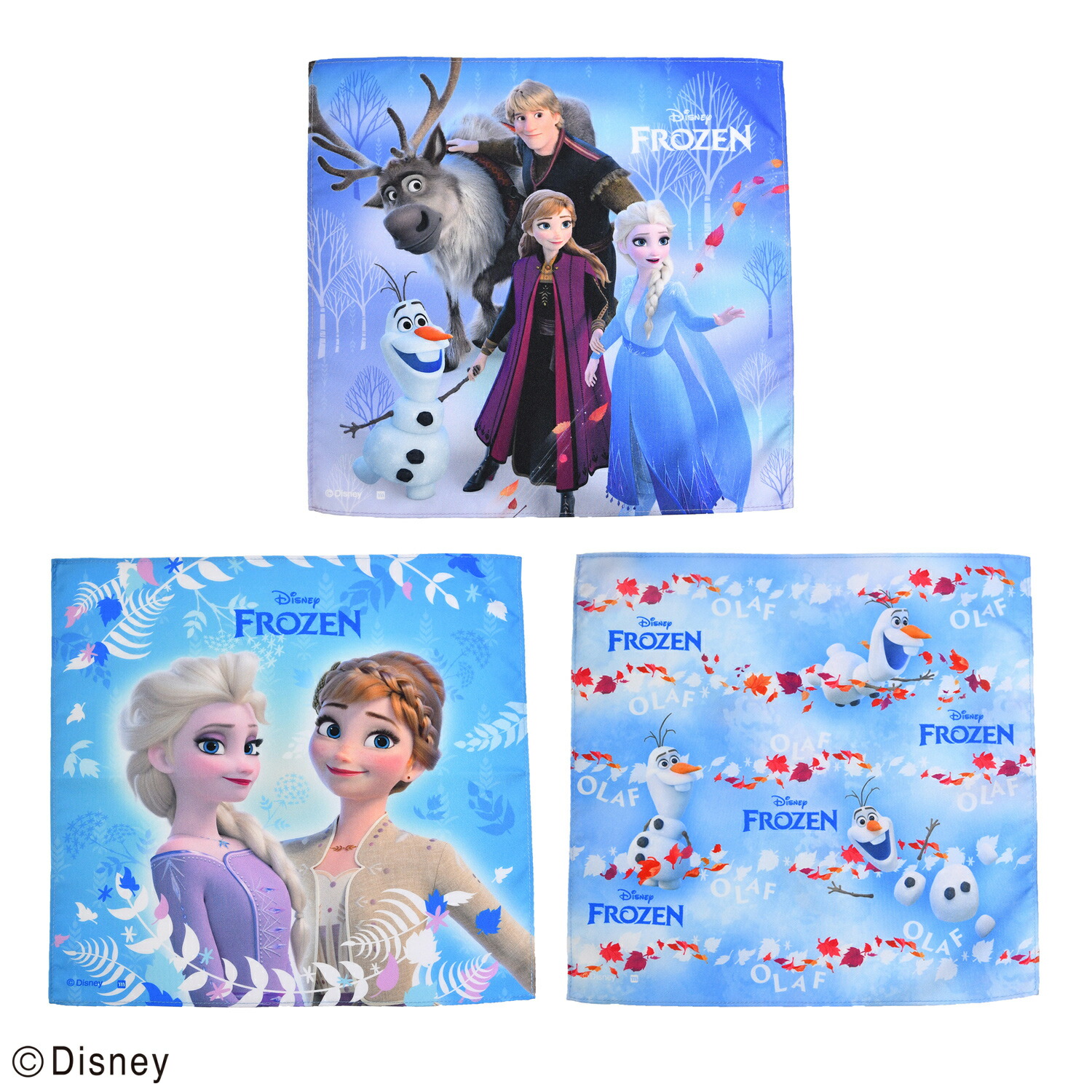 フェイラー アナと雪の女王 ハンカチ ウォッシュタオル オラフ ディズニー 2024年12月4日(水)＜フェイラー＞ディズニーデザイン商品『アナ