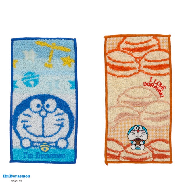 ポケットタオル 2絵柄組 ドラえもん しあわせデイズ ネコポス対応品 899412画像