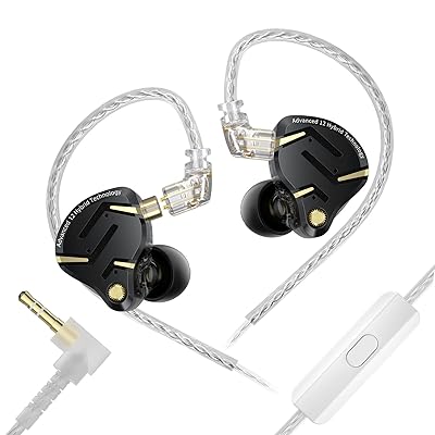 KZ ZS12 Pro 2 kz イヤホン 1DD+5BAハイブリッドIEM 有線イヤホン イヤモニ 中華 内蔵型電子クロスオ