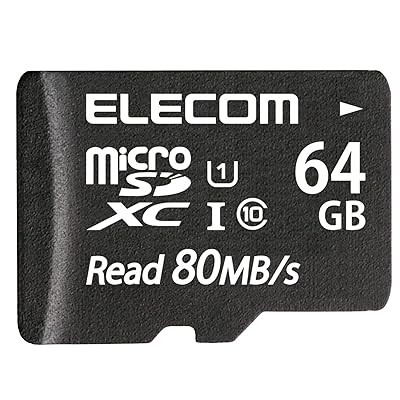 microSD 64GB マイクロSDカード UHS-1 U1 microSDXC IPX7 MF-AMS064GU11