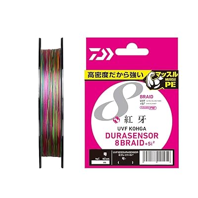 PEライン UVF紅牙デュラセンサーX8+Si2 1号 400m 5カラー(カラーマーキング付)