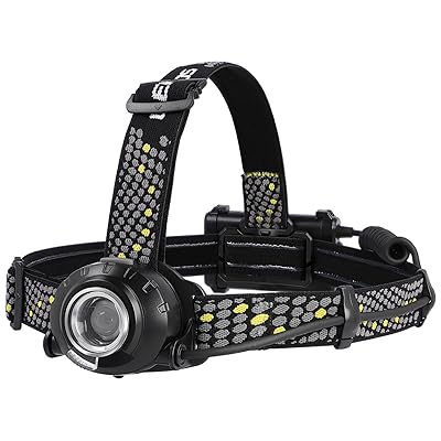 LED ヘッドライト 【明るさ470ルーメン/実用点灯8時間/後部認識灯】 単3形電池3本または専用充