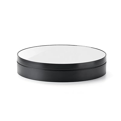 ターンテーブル 回転台 電動 フィギュア 直径25cm 耐荷重10kg 静音 電池式/Type-C給電 1回転15秒/30