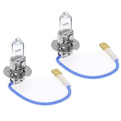 M's Basic by ヘッドライト フォグランプ ハロゲン 車用 H3 3200K 純正色 12V用 2本入 車検対応 高効