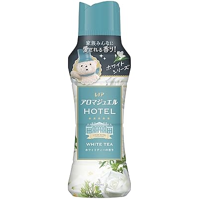 アロマジュエル HOTEL 香り付けビーズ ホワイトティーの香り 本体 420mL