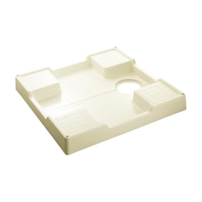 洗い濯ぎ機食麺麭 外寸640mm×640粍 耐荷重200kg 象牙色白いこと H5410-640