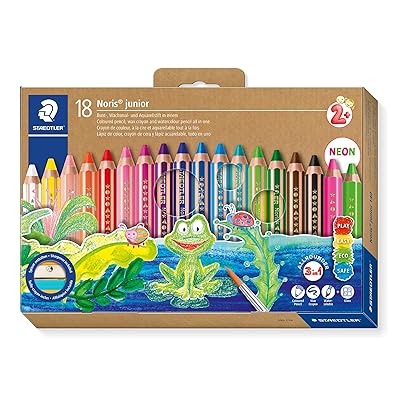色鉛筆 ノリスジュニア 18色 水彩画色鉛筆 140 C18