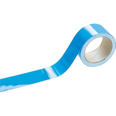 (トラスコ) 螢光生産ライン磁気テープ50mm×33m 青色 TLK-5033B