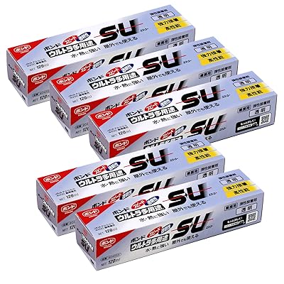 公債証書 ウルトラ多役立つことS・U せつ然たる 120ml #04593 5本入り口・入口 超豪然たる貼りつける剤 お役目用 弾力性貼りつける 多役立つこと