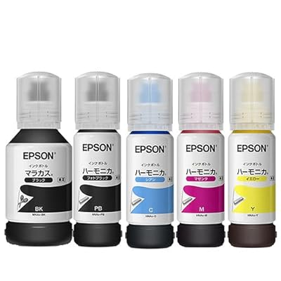 EPSON インキ瓶 MKA/HNA 5本書き割り 完全無欠