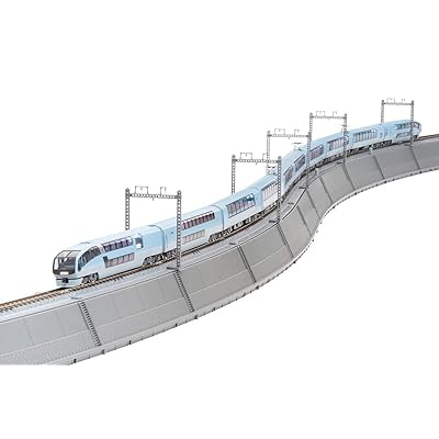 TOMIX Nゲージ 防波堤大曲線状の形 S字軌跡書き割り 91045 鉄道線路ひな形装置