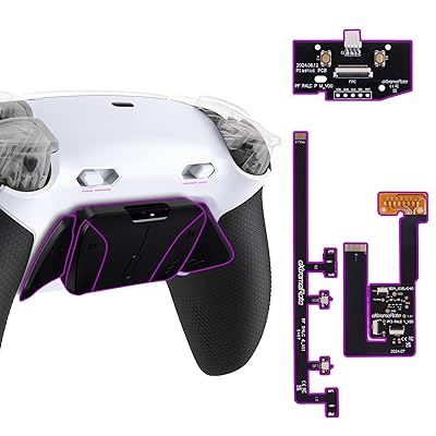 ps5制御装置BDM-030 040 050相応うRISE4 Plus MAXバックパドルキット、下つ方外殻\u0026クリッキー