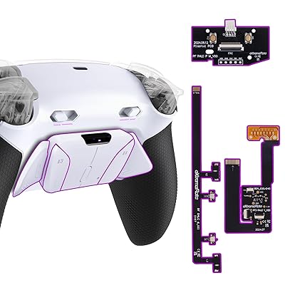 ps5制御装置BDM-030 040 050相応うRISE4 Plus MAXバックパドルキット、下つ方外殻\u0026クリッキー