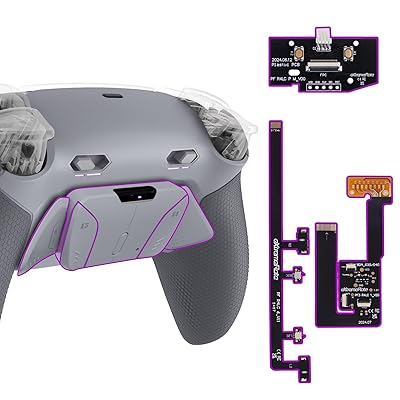 ps5制御装置BDM-030 040 050相応うRISE4 Plus MAXバックパドルキット、下つ方外殻\u0026クリッキー