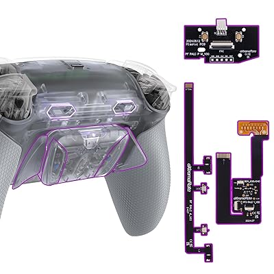 ps5制御装置BDM-030 040 050相応うRISE4 Plus MAXバックパドルキット、下つ方外殻\u0026クリッキー