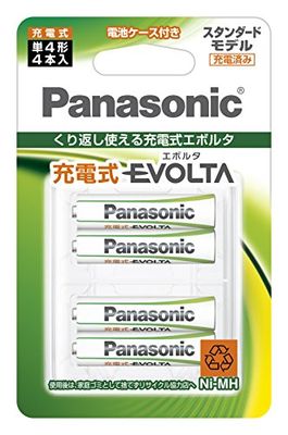 パナソニック 申し受ける式エボルタ 単4形 4本容器に並べる(判定基準模範例 BK-4MLE/4BC