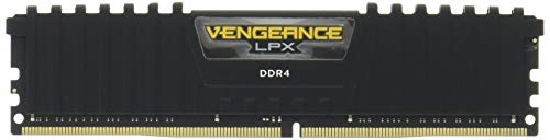 CORSAIR DDR4 学習机とっ始めマイコン用 記憶装置モデュール VENGEANCE LPX Series 黒いこと 16GB×2枚一揃いの道具 CMK32GX4M2A2666C16