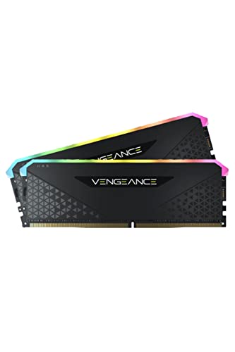 CORSAIR DDR4-16GB 3200MHz CL16 学習机とっ始めマイコン用記憶装置 VENGEANCE RGB RS 16GB [8GB×2枚] CMG16GX4M2E3200C16