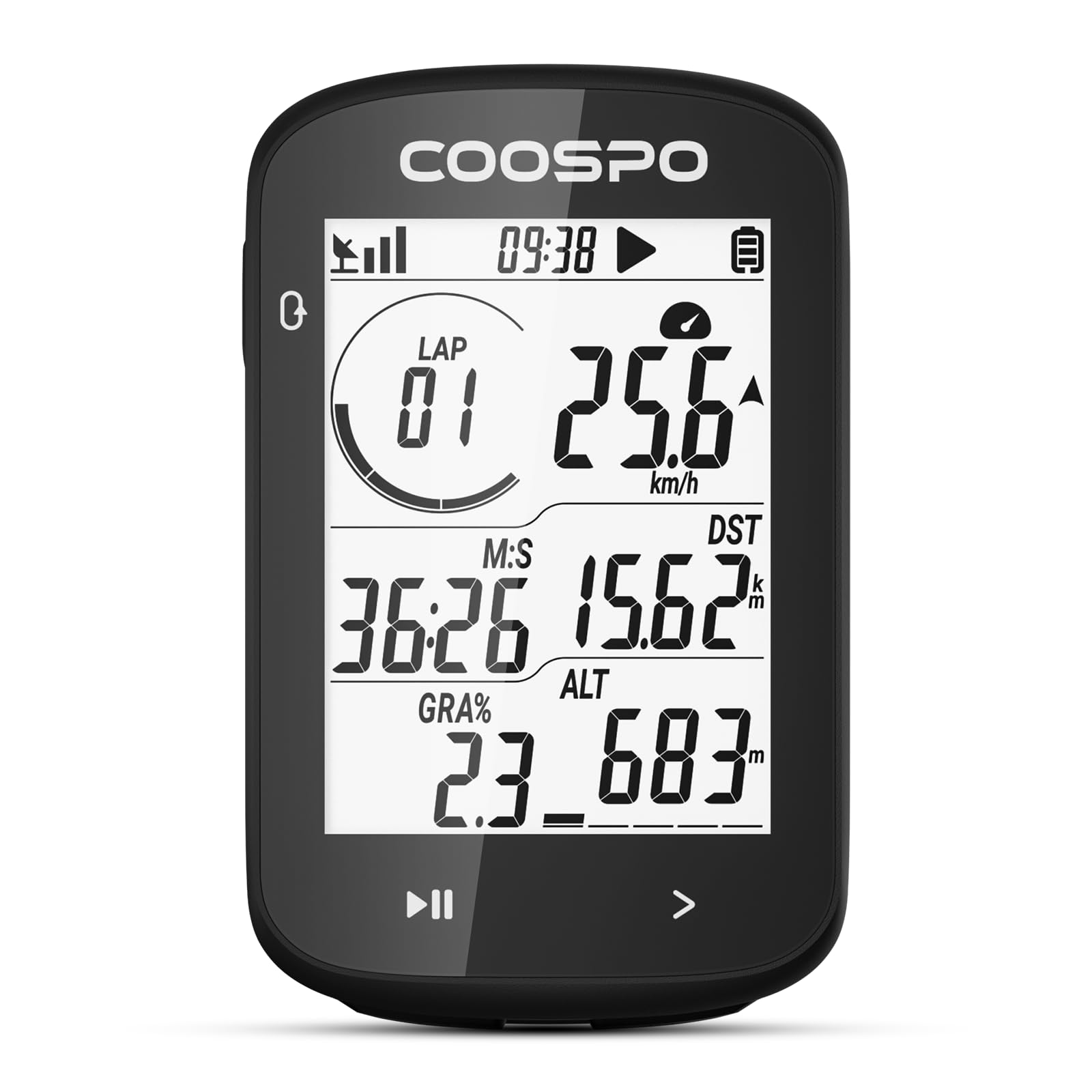 楽天市場】COOSPO CS500 サイクルコンピュータ サイコン GPS搭載