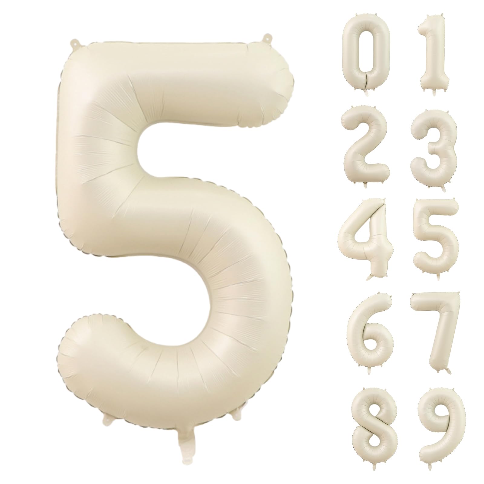 楽天市場】Lausatek 数字 バルーン ナンバーバルーン 数字5 風船