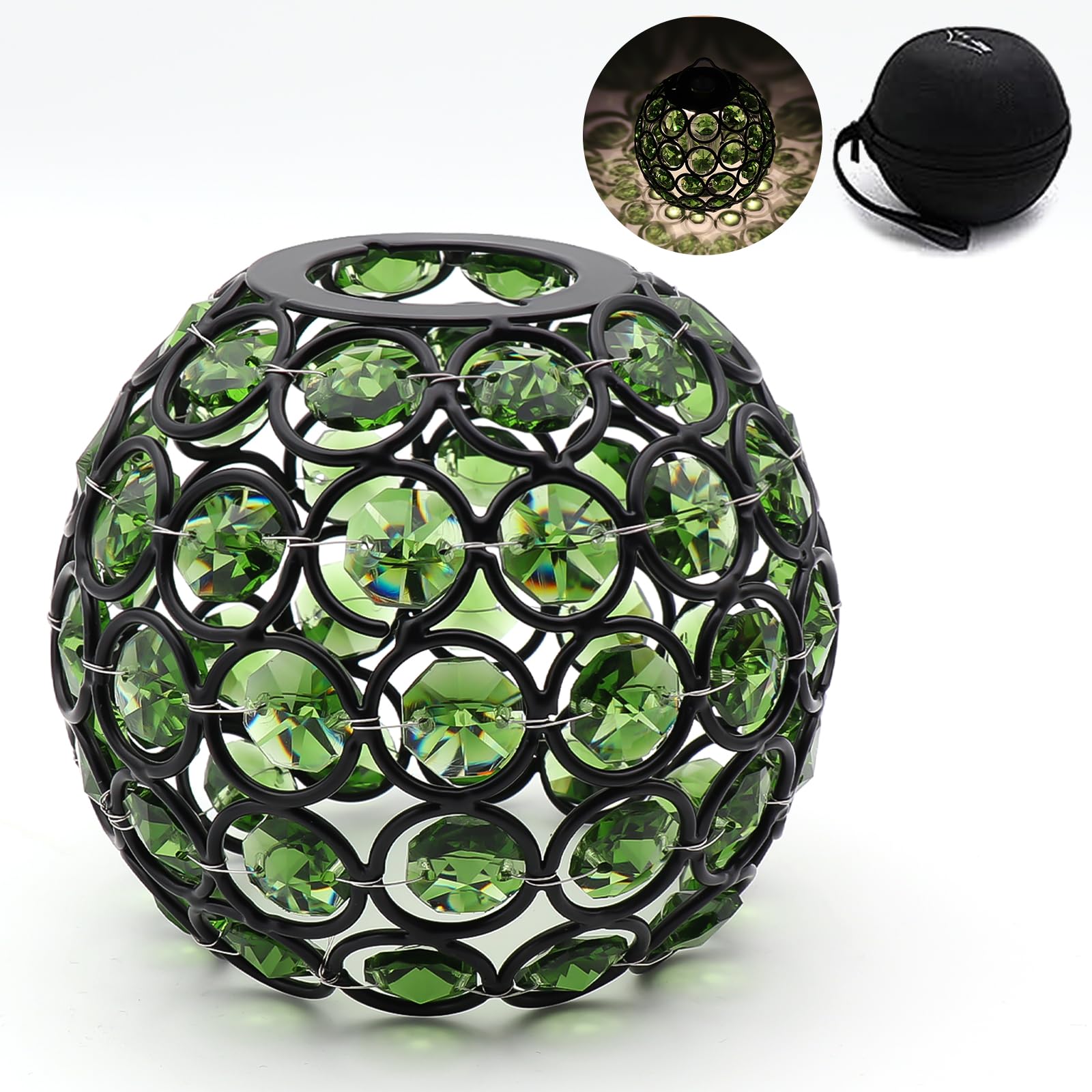 楽天市場】BATOT ゴールゼロ シェード クリスタル ランタンシェード