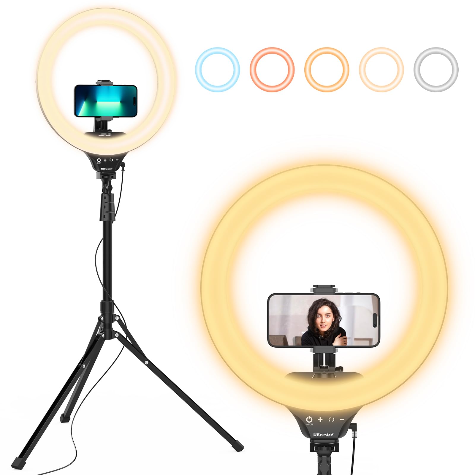 楽天市場】NiceVeedi 2パック撮影用ライト LEDビデオライト 写真