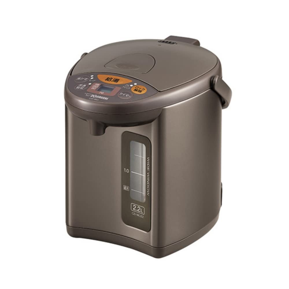 象印 電気ポット 2.2L メタリックブラウン CD-WU22-TM|THRSparkle