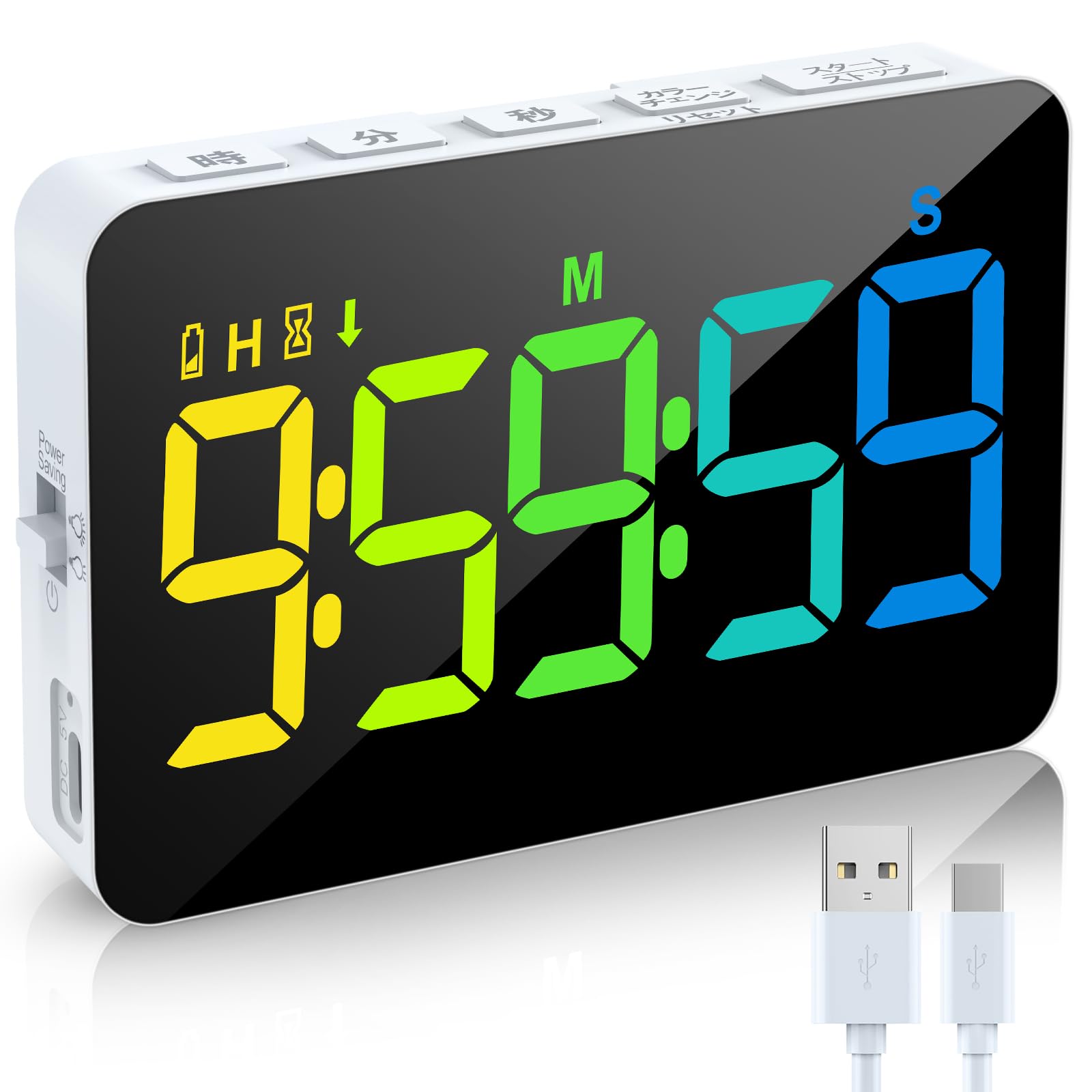 楽天市場】GOLWIS 12面フリップ式 タイマー ｜ 多機能＆シンプル操作