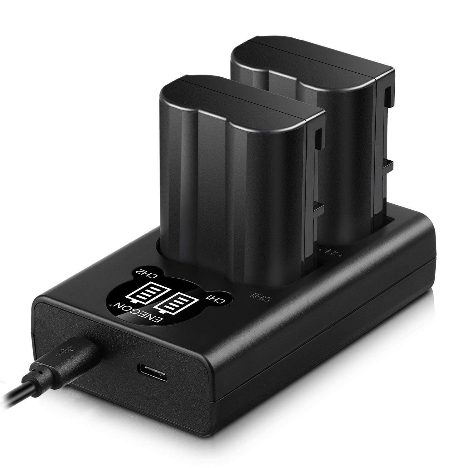 楽天市場】充電器(USB 2個同時充電 タイプ） ニコン（NIKON） EN