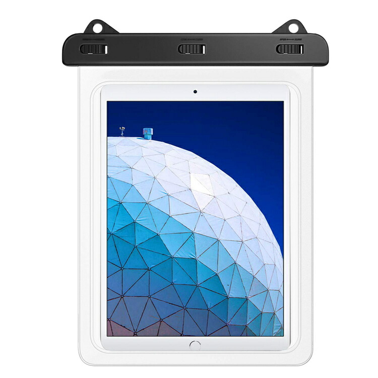 楽天市場 防水ケース 透明防水ケース Ipad 8 Ipad Air 4 Ipad Pro 10 5 9 7 Ipad Air 3 Atic タブレットpc アイパッド 10 5インチ以下タブレット用 3重ロック 防水レベルipx8 保護防水 ストラップ付き 首掛け式 浴室 お風呂 プール 水泳 海水浴 Thtech