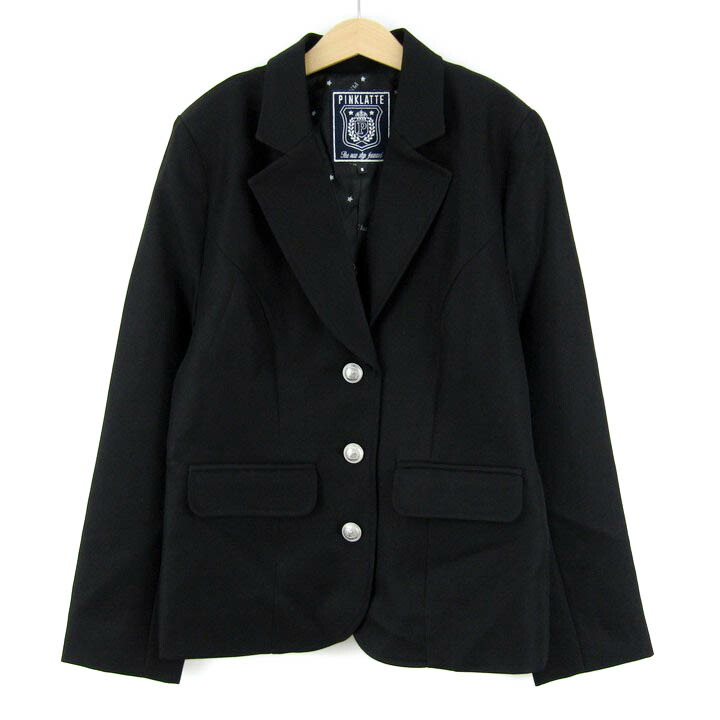 ピンクラテ　160 制服　フォーマル　160 卒服】パイピングジャケット（テーラードジャケット） | PINK
