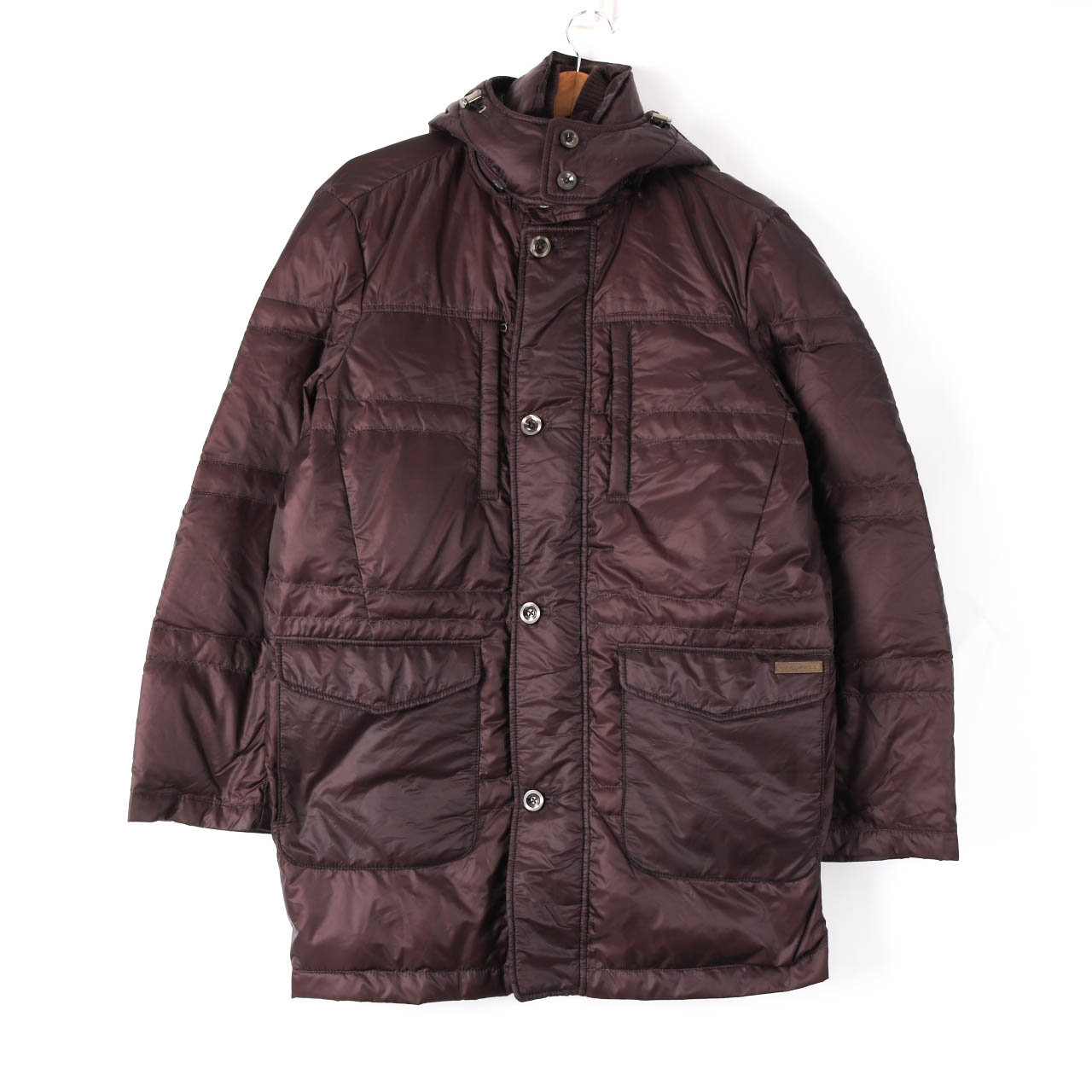 お値下げ【CROCODILE】 ダウンジャケットコートワインレッド新品タグ付 楽天市場】クロコダイル ダウンジャケット コート フード付き