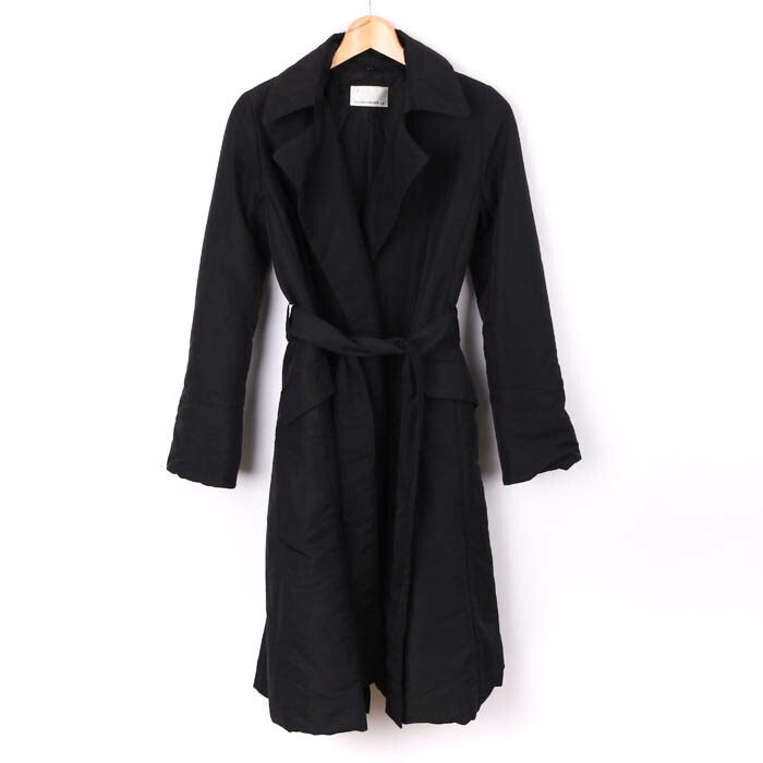M-PREMIER　（38）　トレンチコート　スプリングコート　黒 M-PREMIER （38） トレンチコート スプリングコート 黒
