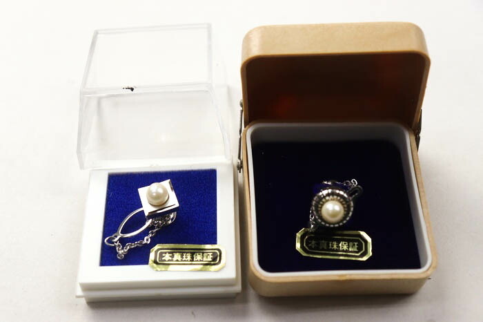 新同品！PT900 バロックパール タイピン♪ 新同品！PT900 バロックパール タイピン♪