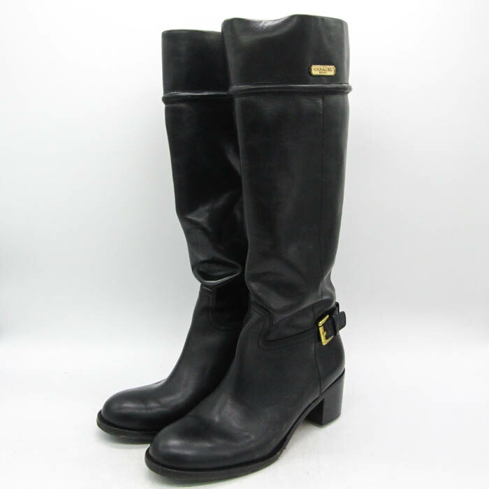 楽天市場】【靴】COACH コーチ シグネチャー レインブーツ 長靴