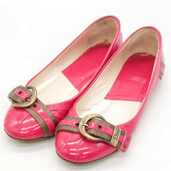 楽天市場】Dior バレエ フラットシューズ MISS J`ADIOR KCB453