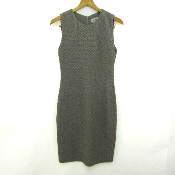 Armani Collezioni 半袖ワンピース 42 シルクアルマーニ