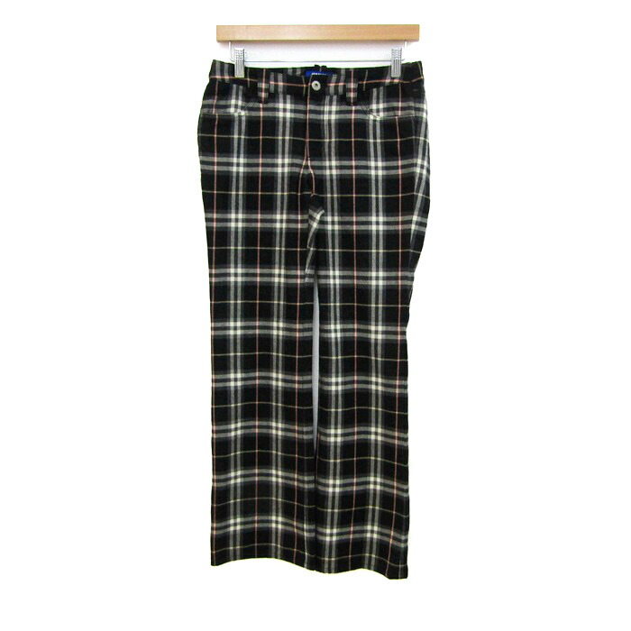 Burberry Black labelメンズパンツ^_^新品未使用です千鳥柄 BURBERRY BLACK LABEL バーバリーブラックレーベル ストレート