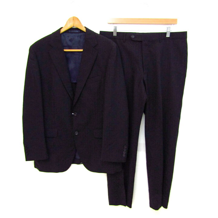 【JUN MEN】 セットアップ スーツ 3P ストライプ ブラック JUN MEN】 セットアップ スーツ 3P ストライプ ブラック 楽天