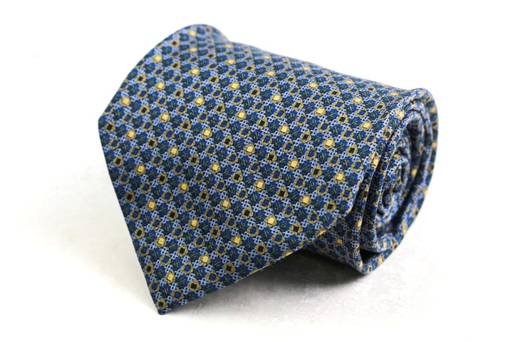 美品✨ブルネロクチネリ カシミヤ混 シルク混 ソリッドタイ ナロータイ ネクタイ 2889900000027504-1.jpg