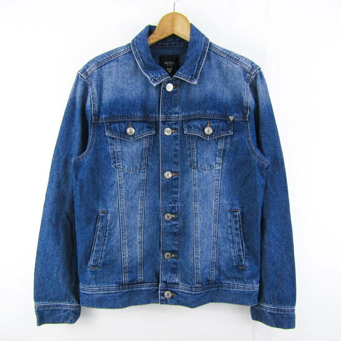 楽天市場】90年代 ゲス GUESS? レオパード総柄 デニムジャケット