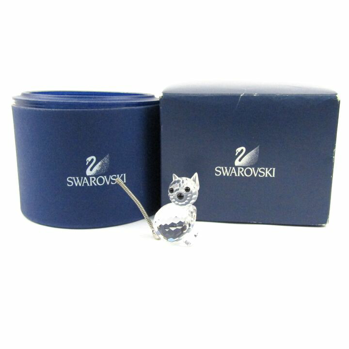 【専用箱付き超美品】最終値下げ✨SWAROVSKI サンタ猫 置物 希少 126936891_o1.jpg?