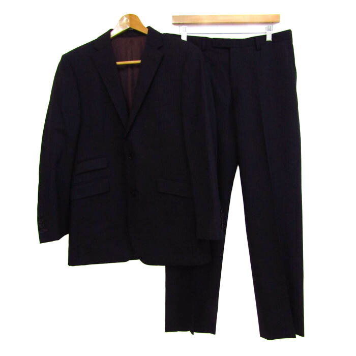【美品】バーバリー ブラックレーベル 羊毛3ピースセットアップ パンツスーツ S 美品】バーバリー ブラックレーベル 羊毛3ピースセットアップ