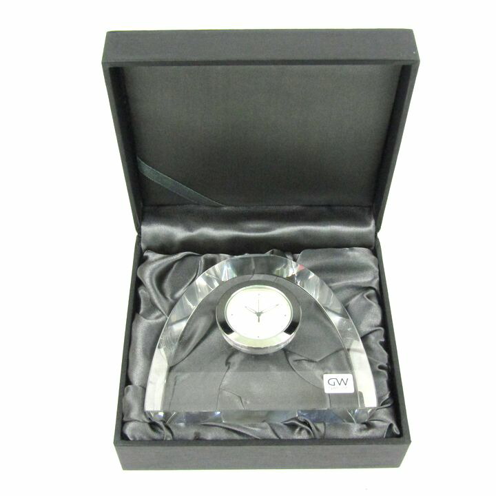 楽天市場】ナルミ 置時計 クロック(S)ダイヤモンド GW グラスワークス