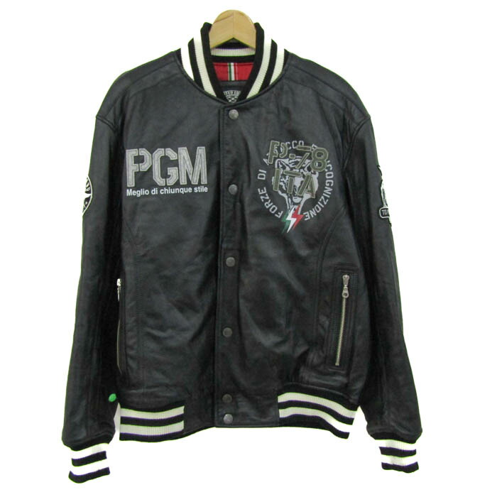 楽天市場】PELLE PELLE ペレペレ オールレザースタジャン ジップアップ