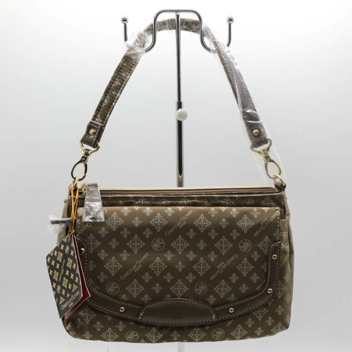 クリスチャンオリビエ ハンドバッグ ショルダーバッグ 2way 未使用 鞄 カバン レディース ベージュ CHRISTIAN OLIVIER 【中古】