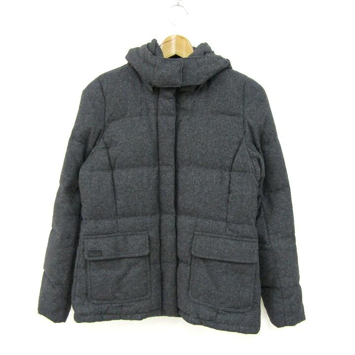 ラコステ 落ち込む上衣 前掛け アウター レディース 38大きさ 薄墨色 LACOSTE 【中古】