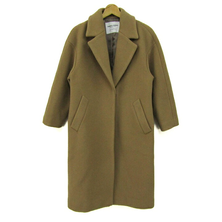 グリーンレーベルリラクシング チェスターコート アウター ユナイテッドアローズ レディース 36大きさ ベージュ green label relaxing 【中古】